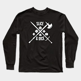 Dungeons and Dragons Slice and Dice Long Sleeve T-Shirt